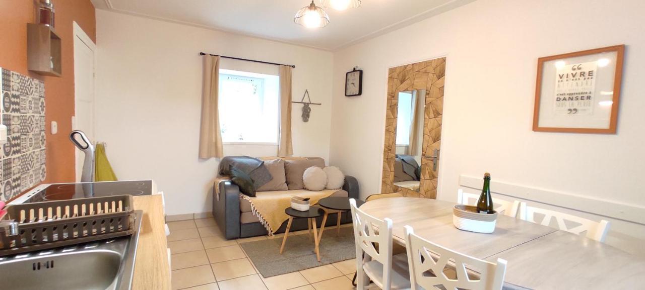 Holiday home - Les Pivoines - Les Jardins De Kerellec - 20min De La 4 A 6 Personnes Terrasse Jacuzzi